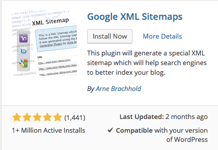 google sitemap xml