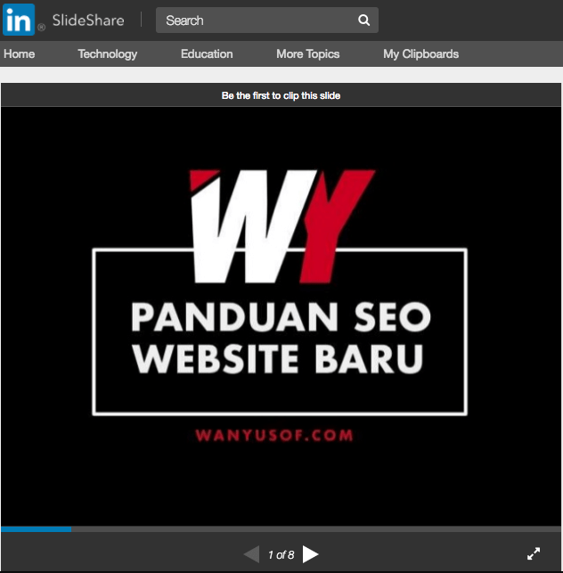 slideshare wanyusof