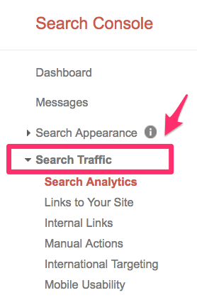 gsc search traffic