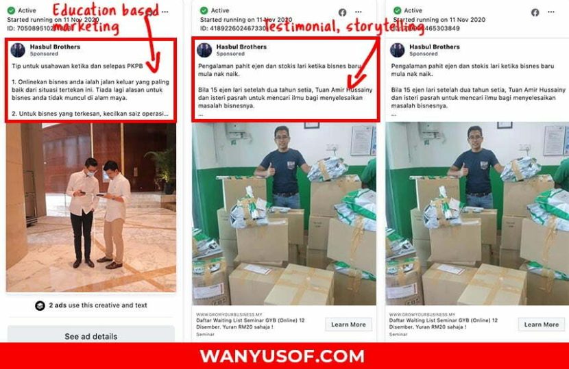 Tengah Cari Contoh Copywriting Power? Ini Apa Yang Saya