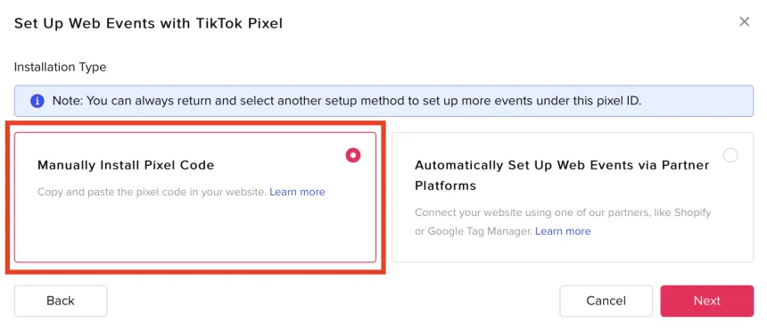 cara buat tiktok ads - set up event cara buat tiktok ads - set up event