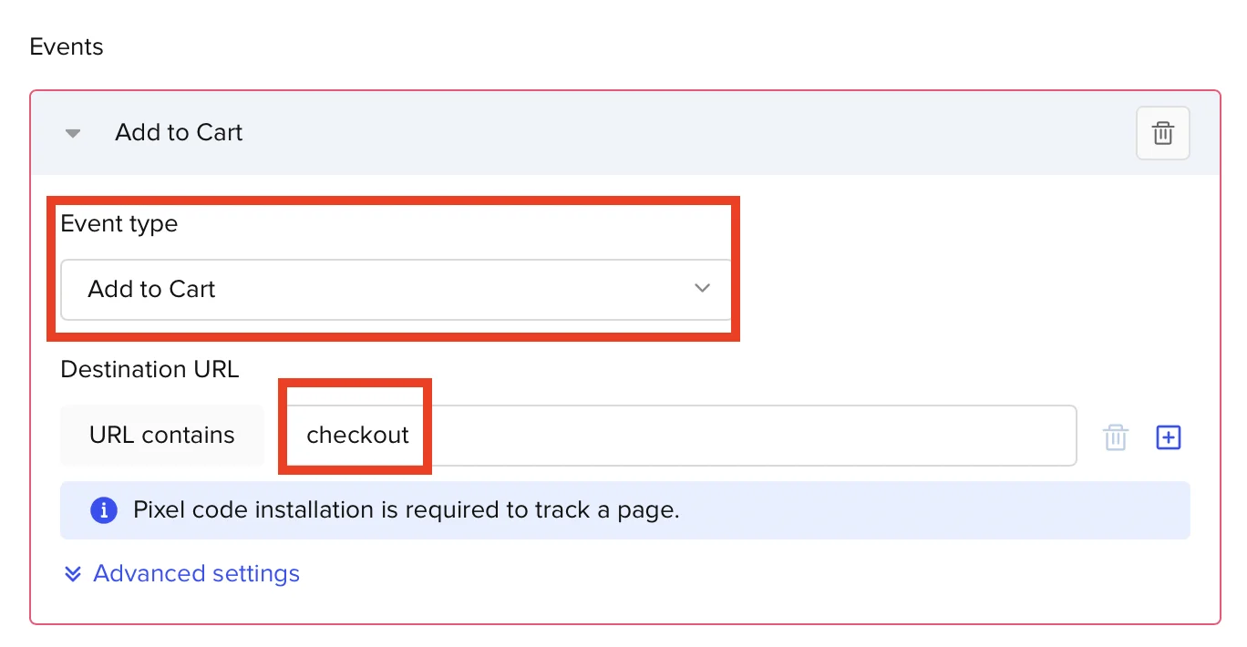 event add to cart event add to cart
