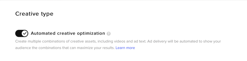 automated creative optimization